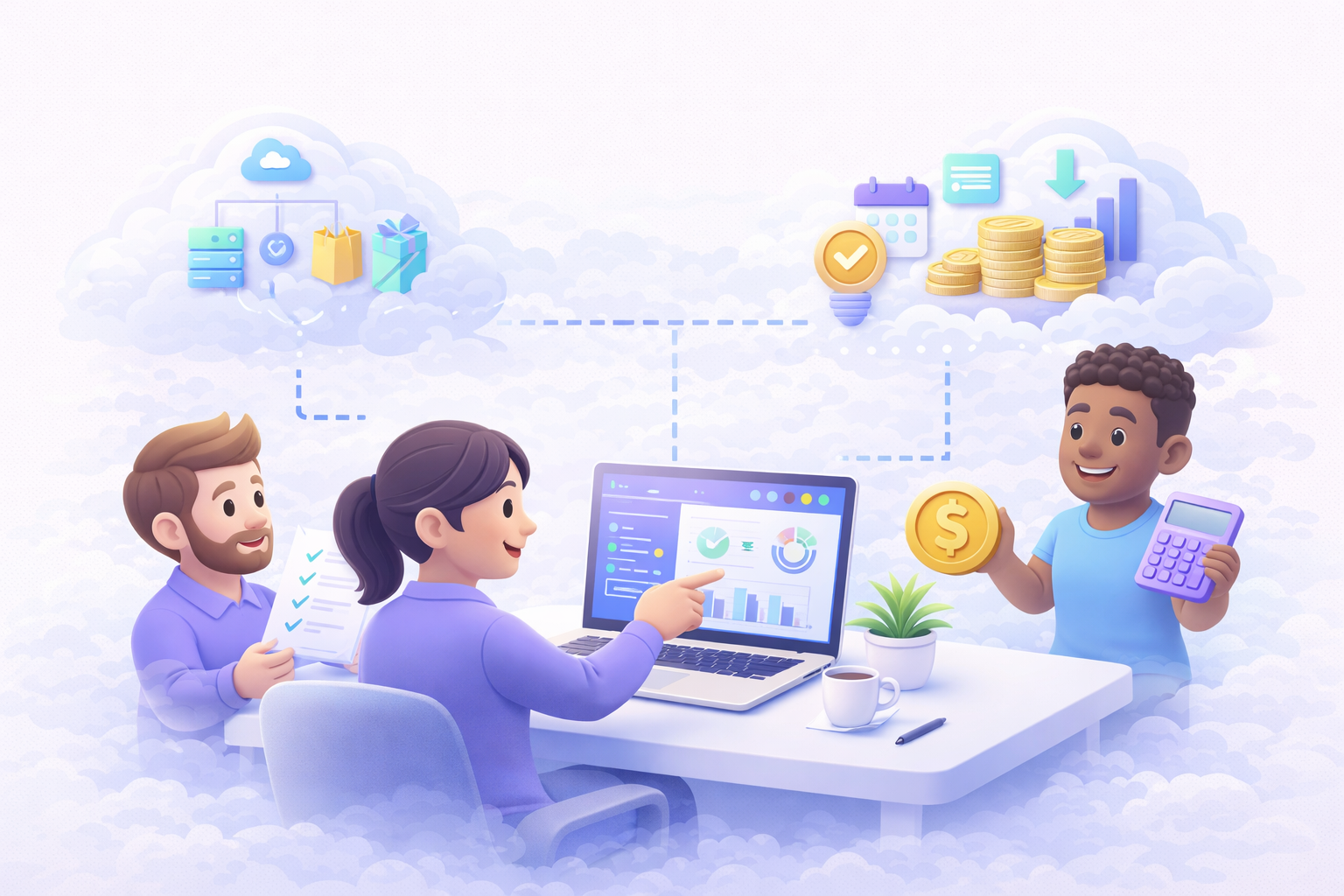 Cloud cost optimisation dashboard