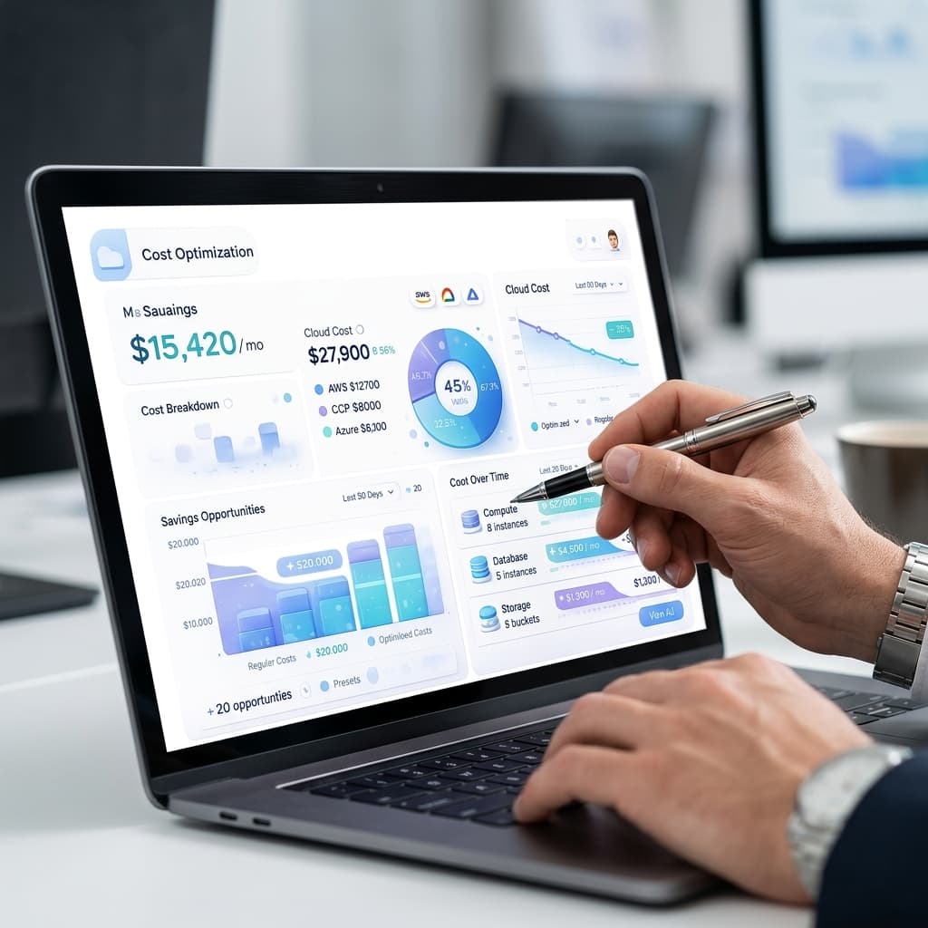 Cloud waste sources — idle instances and over-provisioned resources